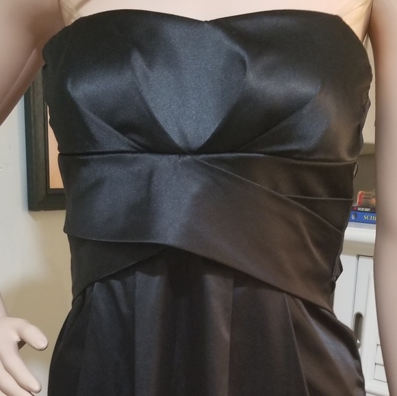 TEEZE ME Strapless Little Black Dress - Picture 4 of 8